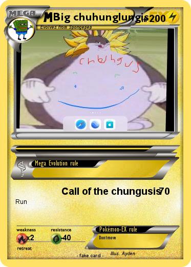 Pokemon Big chuhunglungis