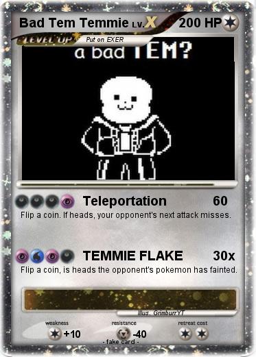 Pokemon Bad Tem Temmie