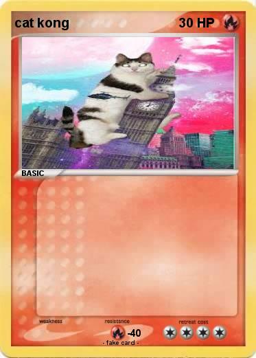 Pokemon cat kong