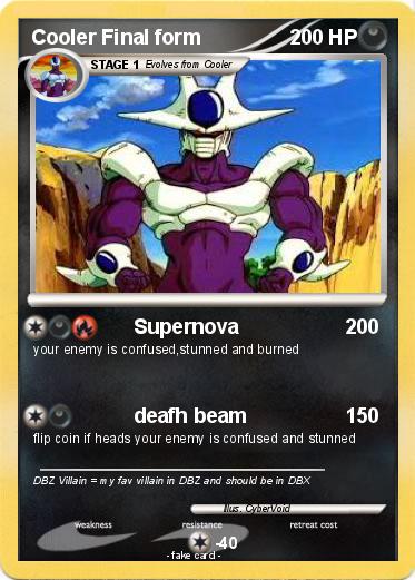 Pokemon Cooler Final form