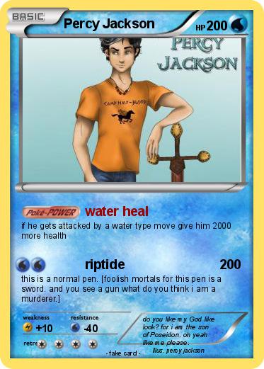 Pokemon Percy Jackson