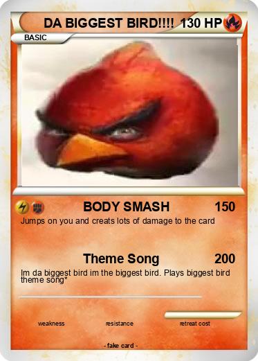 Pokemon DA BIGGEST BIRD!!!!