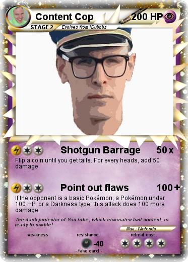 Pokemon Content Cop