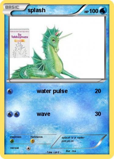 Pokemon splash