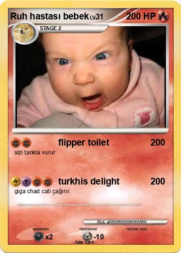 Pokemon Ruh hastası bebek