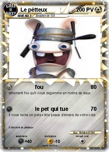 Pokemon Le pétteux