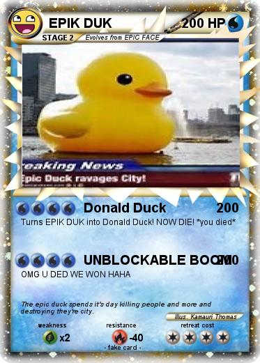 Pokemon EPIK DUK