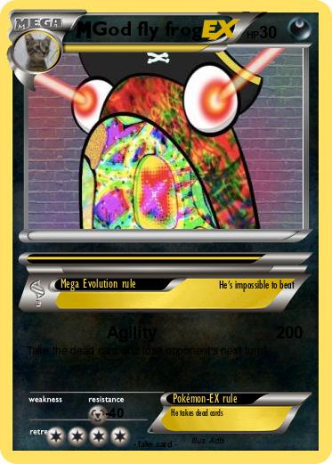 Pokemon God fly frog