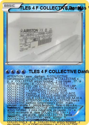 Pokemon TLES 4 F COLLECTIVE Danfoss ™