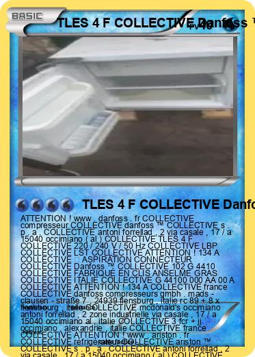 Pokemon TLES 4 F COLLECTIVE Danfoss ™
