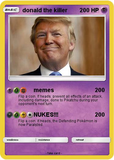 Pokemon donald the killer