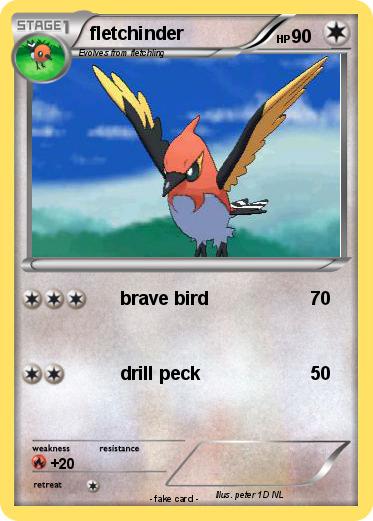 Pokemon fletchinder