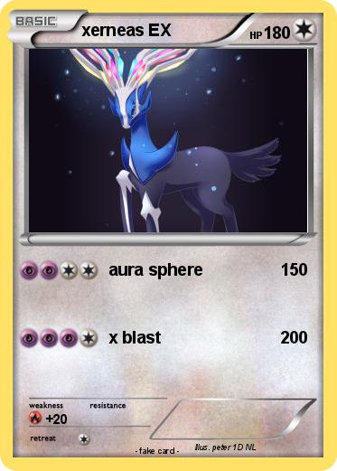 Pokemon xerneas EX