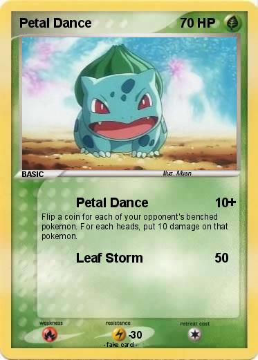 Pokemon Petal Dance