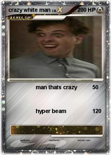Pokemon crazy white man