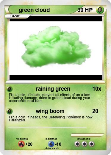 Pokemon green cloud