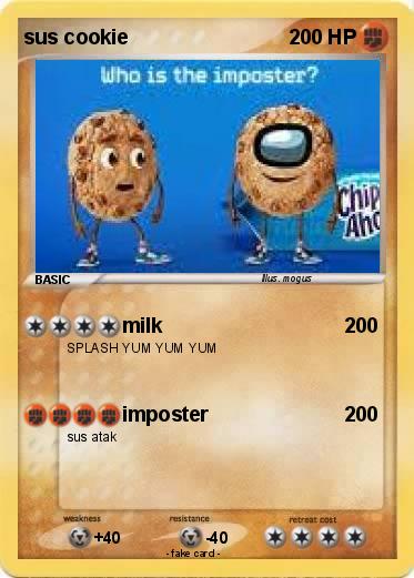 Pokemon sus cookie