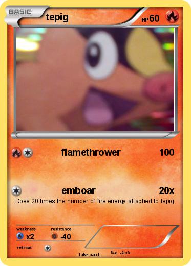 Pokemon tepig
