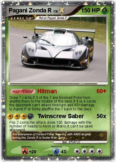 Pokemon Pagani Zonda R