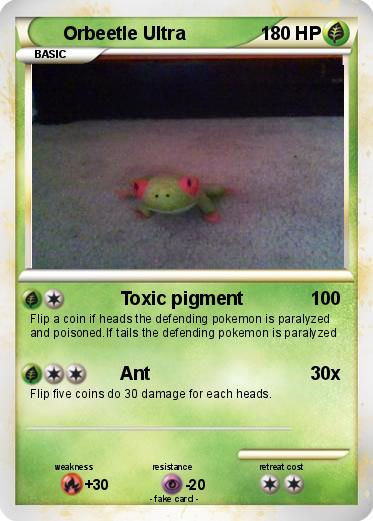 Pokemon Orbeetle Ultra