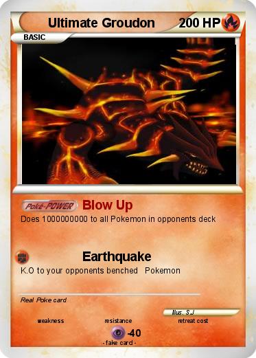 Pokemon Ultimate Groudon