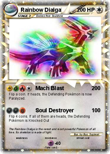 Pokemon Rainbow Dialga