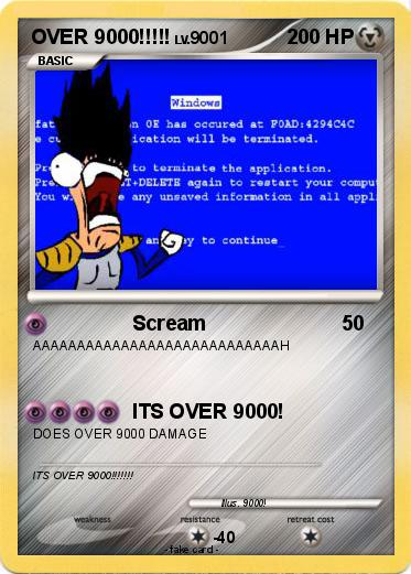 Pokemon OVER 9000!!!!!