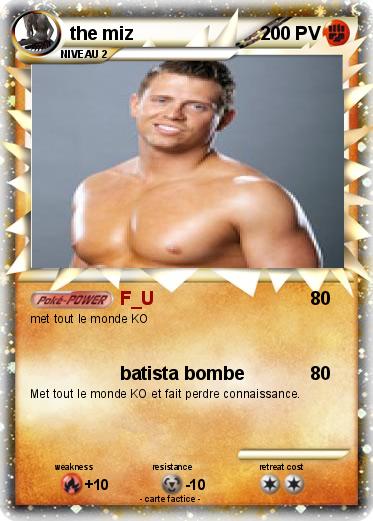 Pokemon the miz