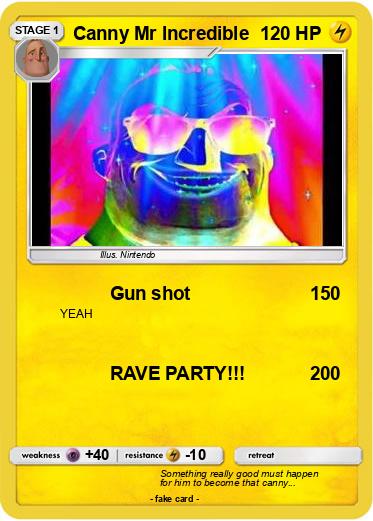 Pokemon Canny Mr Incredible