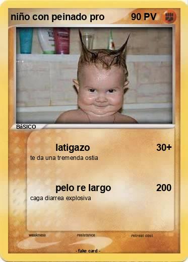 Pokemon niño con peinado pro