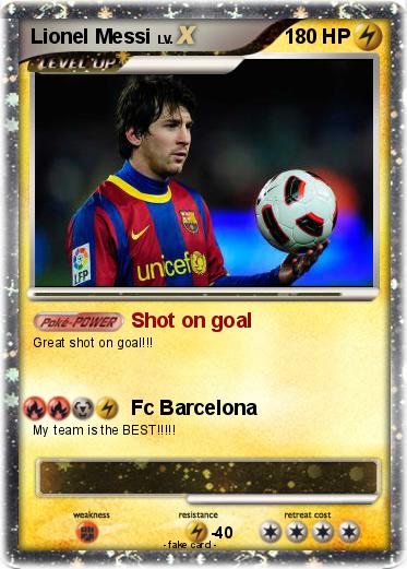 Pokemon Lionel Messi