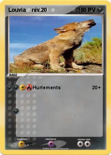 Pokemon Louvia    niv.20