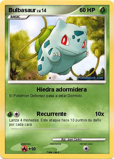 Pokemon Bulbasaur