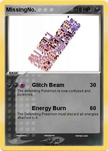 Pokemon MissingNo.
