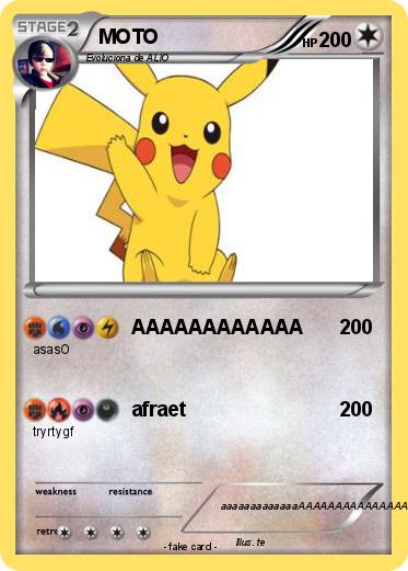 Pokemon MOTO