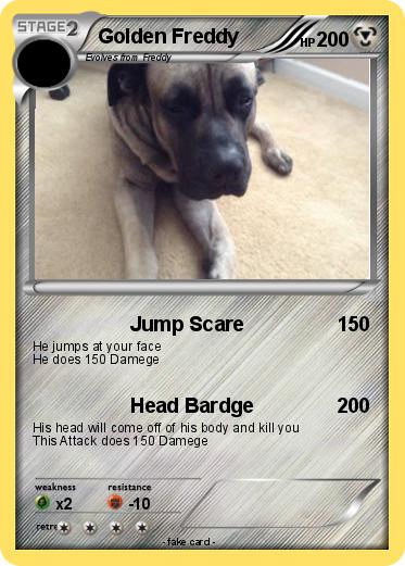 Pokemon Golden Freddy