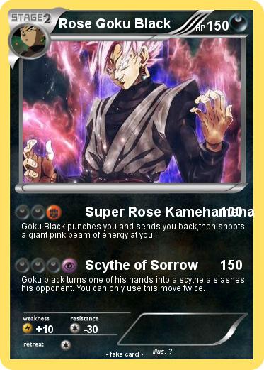 Pokemon Rose Goku Black