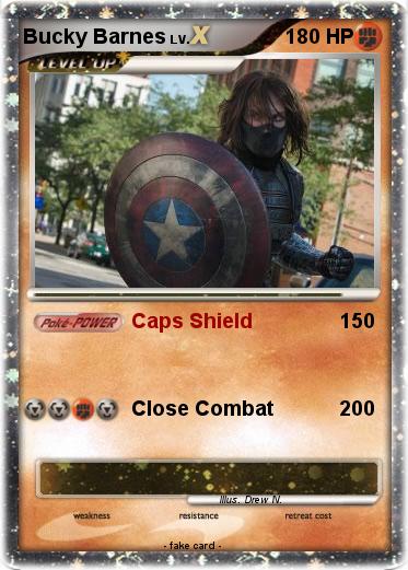 Pokemon Bucky Barnes