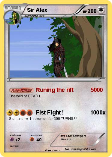 Pokemon Sir Alex