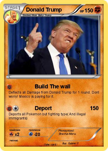 Pokemon Donald Trump