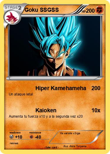Pokemon Goku SSGSS