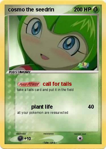 Pokemon cosmo the seedrin