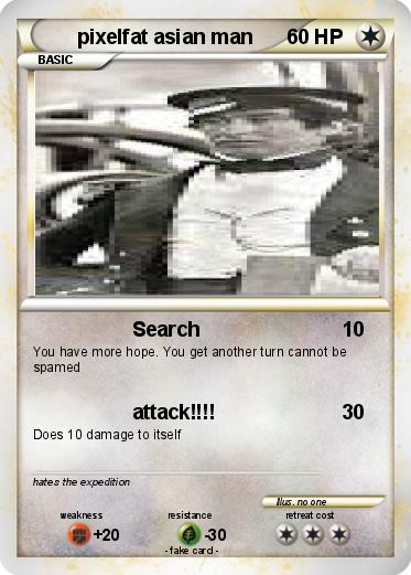 Pokemon pixelfat asian man