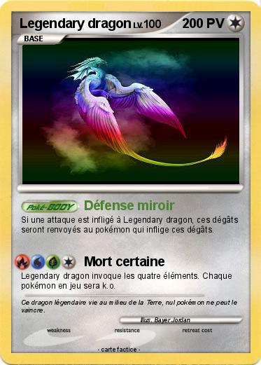 Pokemon Legendary dragon