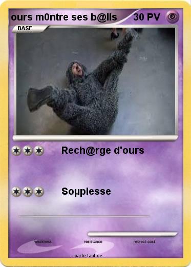 Pokemon ours m0ntre ses b@lls