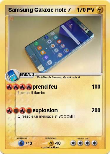Pokemon Samsung Galaxie note 7