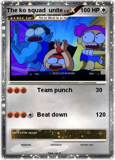 Pokemon The ko squad  unite