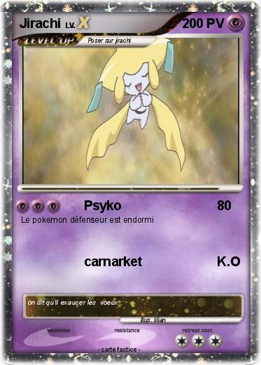 Pokemon Jirachi