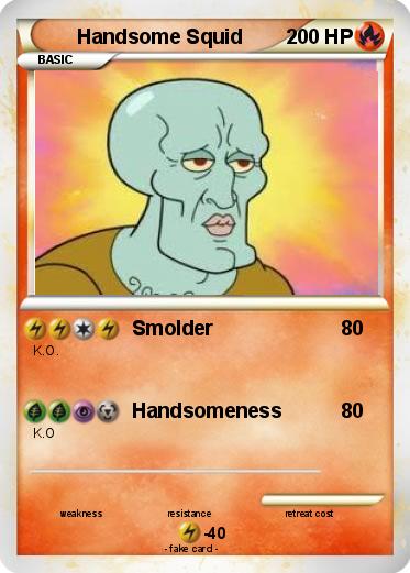 Pokemon Handsome Squid