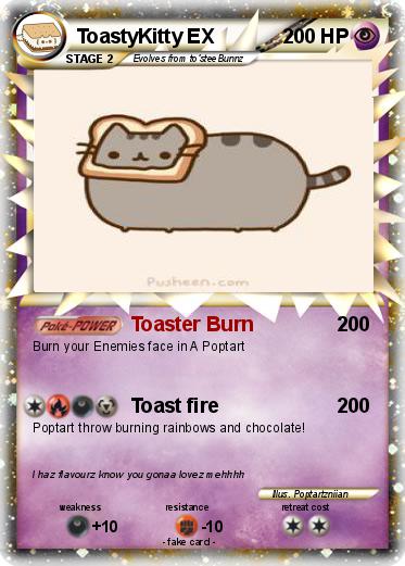 Pokemon ToastyKitty EX